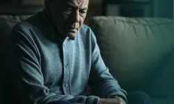 Пожилой человек с галлюцинациями